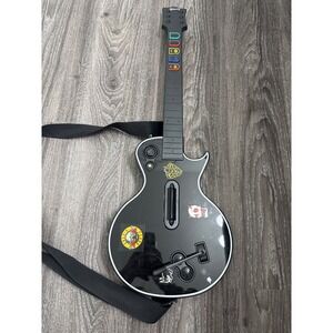 Guitar Hero RedOctane Gibson Les Paul Wireless Guitar Controller Xbox 360 Black